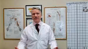Dr. Jason Tripp explaining spinal and postural analysis